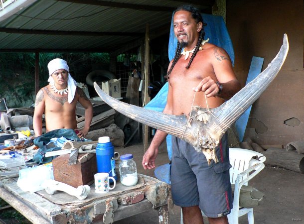 21- Un atelier de sculpture 